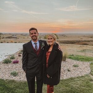 H&M Black Sherpa coat